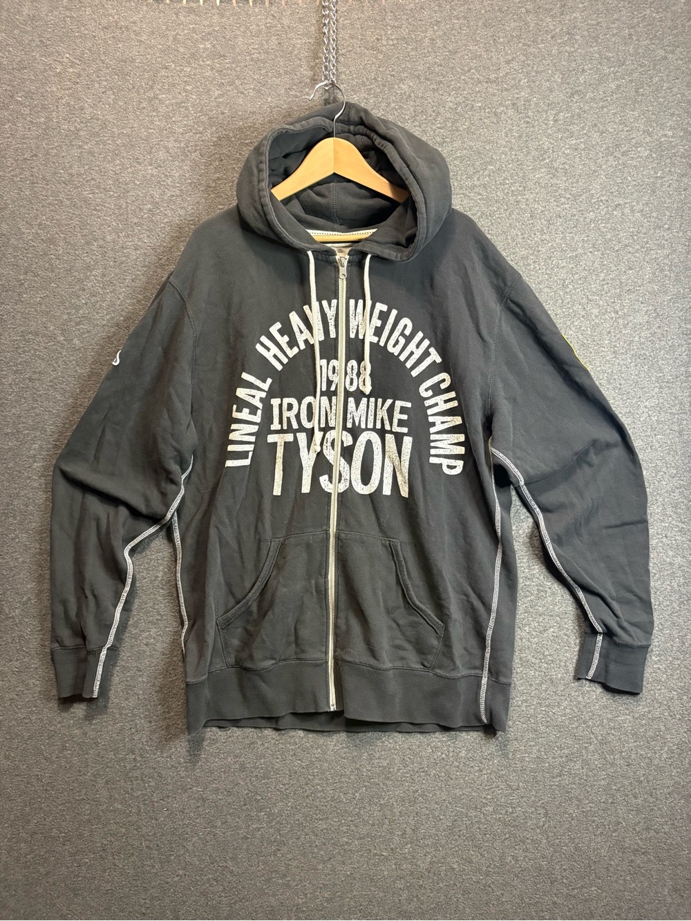 Iron Mike Tyson 1988 Roots of Fight Lineal Heavyweight Champ Men’s Size XXL
